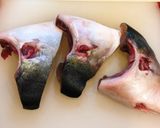 天然ぶりカマの煮付け *☻*作り方1写真