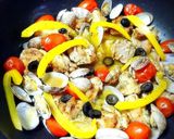 オシャレ！鶏肉で簡単！アクアパッツァ作り方5写真