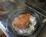 スモークポットで作る鶏モモ肉の燻製作り方6写真