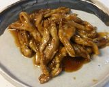 せせりの甘辛にんにく。作り方5写真