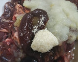 野菜とともに簡単漬け込み焼き肉作り方4写真