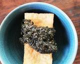黒胡麻で大根菜味噌掛けだれ用★☆作り方3写真