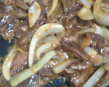 野菜とともに簡単漬け込み焼き肉作り方8写真