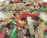 野菜とともに簡単漬け込み焼き肉作り方10写真