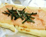 油揚げの明太マヨネーズ焼作り方4写真