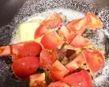 トマト レタスチャーハン 簡単作り方1写真