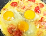 トマト レタスチャーハン 簡単作り方2写真