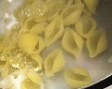 コンキリエに井村屋のゆであずき詰めてみた作り方1写真
