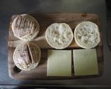 市販のサラダチキンでモーニング鶏パン作り方2写真