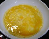 簡単！ニラ玉パスタ☆ふわふわ卵乗せ作り方6写真