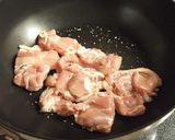鶏ももとがんもの生姜照り焼き作り方2写真