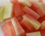 スイカの皮の味噌漬け作り方2写真