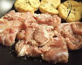 鶏ももとがんもの生姜照り焼き作り方4写真