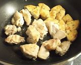 鶏ももとがんもの生姜照り焼き作り方7写真