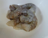 エビとエリンギと小松菜の炒め煮♪作り方1写真