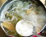 手羽先の鶏白湯スープ作り方8写真