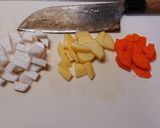 具だくさん☆ゴロゴロ豚汁作り方1写真