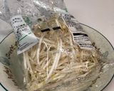 レンジで簡単！もやしのおつまみ★作り方1写真