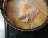 ☆あっさりスープベースの塩肉じゃか☆作り方5写真