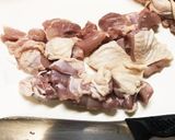タケノコと鶏肉の煮物作り方1写真