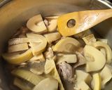 タケノコと鶏肉の煮物作り方3写真