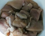 胸肉&トマト&なめたけのホイル焼き作り方1写真