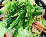 ご飯が進む！塩ダレの豚バラ肉野菜炒め☆☆作り方7写真