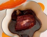 豚肉とプルーンの赤ワイン煮ルッコラ添え作り方7写真