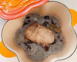 豚肉とプルーンの赤ワイン煮ルッコラ添え作り方8写真
