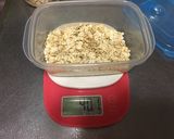 オートミールでさばみそ煮雑炊作り方2写真