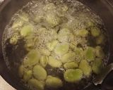 男の簡単そら豆のパウンドケーキ作り方2写真