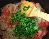 キーマカレー(玉ねぎ、トマト、鳥、牛肉)作り方3写真