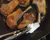 超簡単♪ラムチョップのソテー☆カレー風味作り方3写真