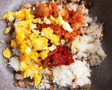 ズボラ飯★辛口キムチチャーハン作り方5写真