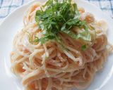明太子パスタ♪大葉の代わりに・・・作り方3写真