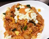 ズボラ飯★辛口キムチチャーハン作り方8写真