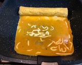 アスパラとソーセージの卵焼き作り方7写真