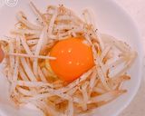 レンジで簡単！もやしバター卵蒸し作り方2写真