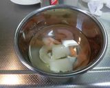 シーフードカレークリームソースパスタ作り方2写真