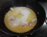 シーフードカレークリームソースパスタ作り方10写真
