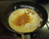 シーフードカレークリームソースパスタ作り方12写真