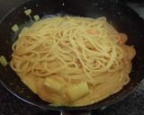 シーフードカレークリームソースパスタ作り方17写真