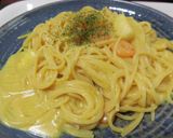 シーフードカレークリームソースパスタ作り方20写真