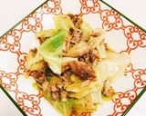 鯖缶キャベツ炒め#栄養#肝臓#時短#美肌作り方5写真