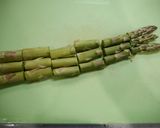 簡単！アスパラの味噌炒め作り方1写真