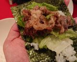 和牛焼肉手巻き寿司作り方4写真