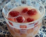 ♡いちごのカルピス漬け♡シャーベット作り方6写真