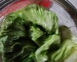 貴女風味でポン酢でレタス巻❤️ゆりさん風作り方1写真