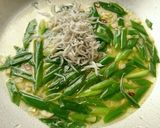 しらすとねぎのペペロンチーノ作り方3写真