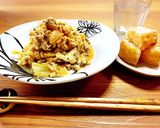 牛丼アレンジ☆キャベツと油揚げの煮物作り方7写真